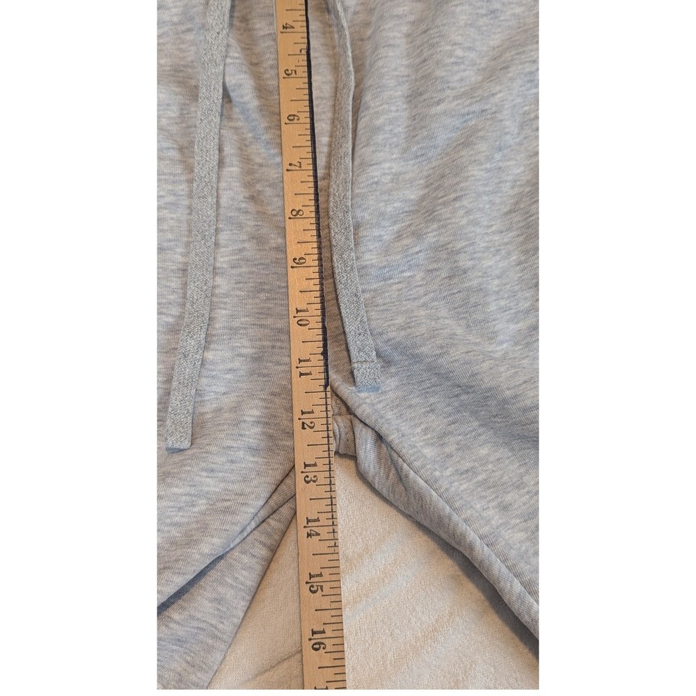 No Boundaries Mens Heathered Grey Fleece Jogger Pants Drawstring Size L 36-38 - Picture 9 of 10